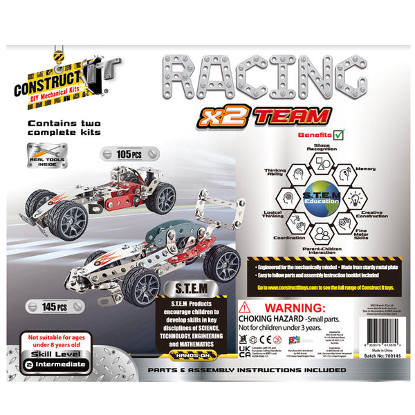 Racing Car 2 in 1 - Constructittoys